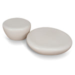 Caliza Nested Coffee Table - Ivory Beige Coffee Table NY-Core
