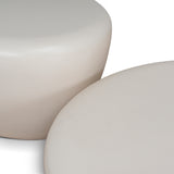 Caliza Nested Coffee Table - Ivory Beige Coffee Table NY-Core