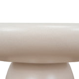 Valona 80cm Round Coffee Table - Ivory Beige Coffee Table NY-Core