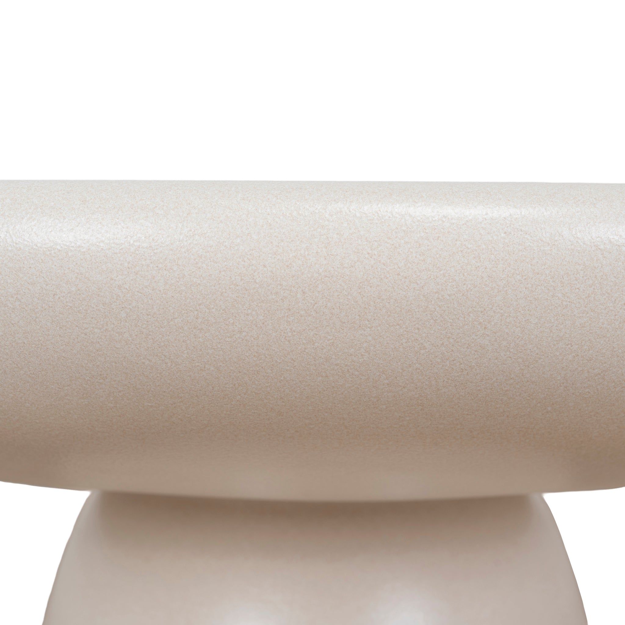 Valona 80cm Round Coffee Table - Ivory Beige Coffee Table NY-Core