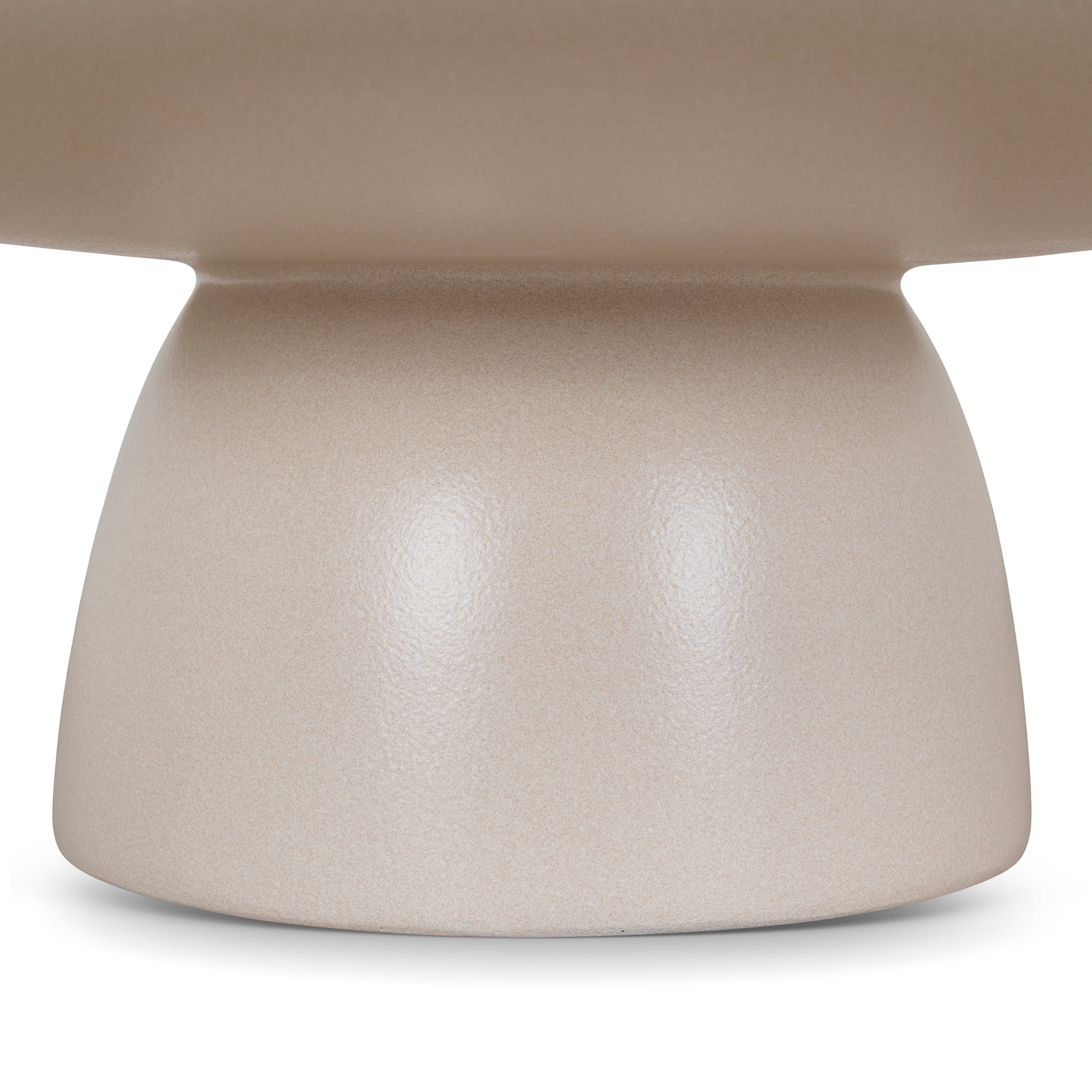 Valona 80cm Round Coffee Table - Ivory Beige Coffee Table NY-Core