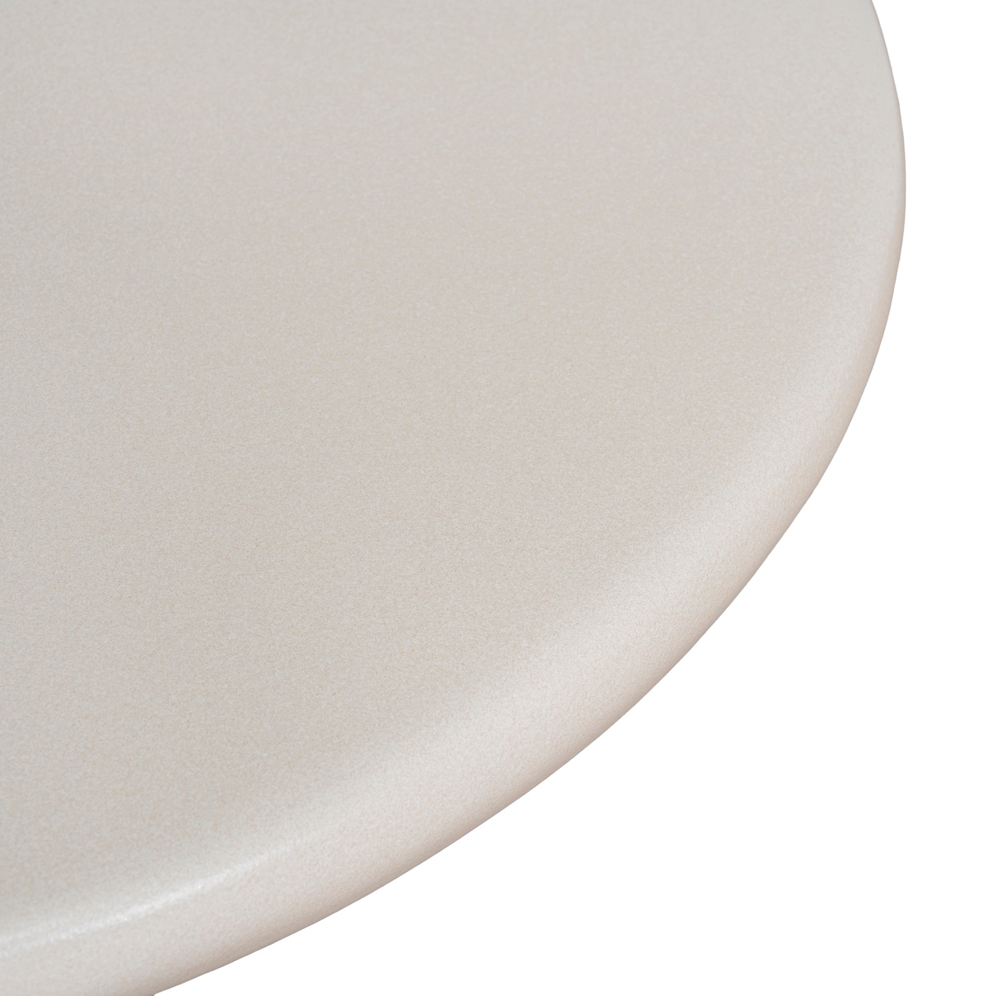Valona 80cm Round Coffee Table - Ivory Beige Coffee Table NY-Core