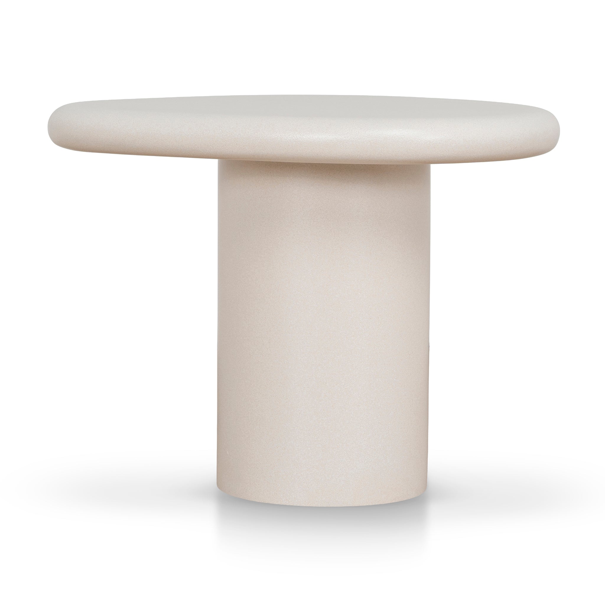 Avenza 60cm Side Table - Ivory Beige Side Table NY-Core