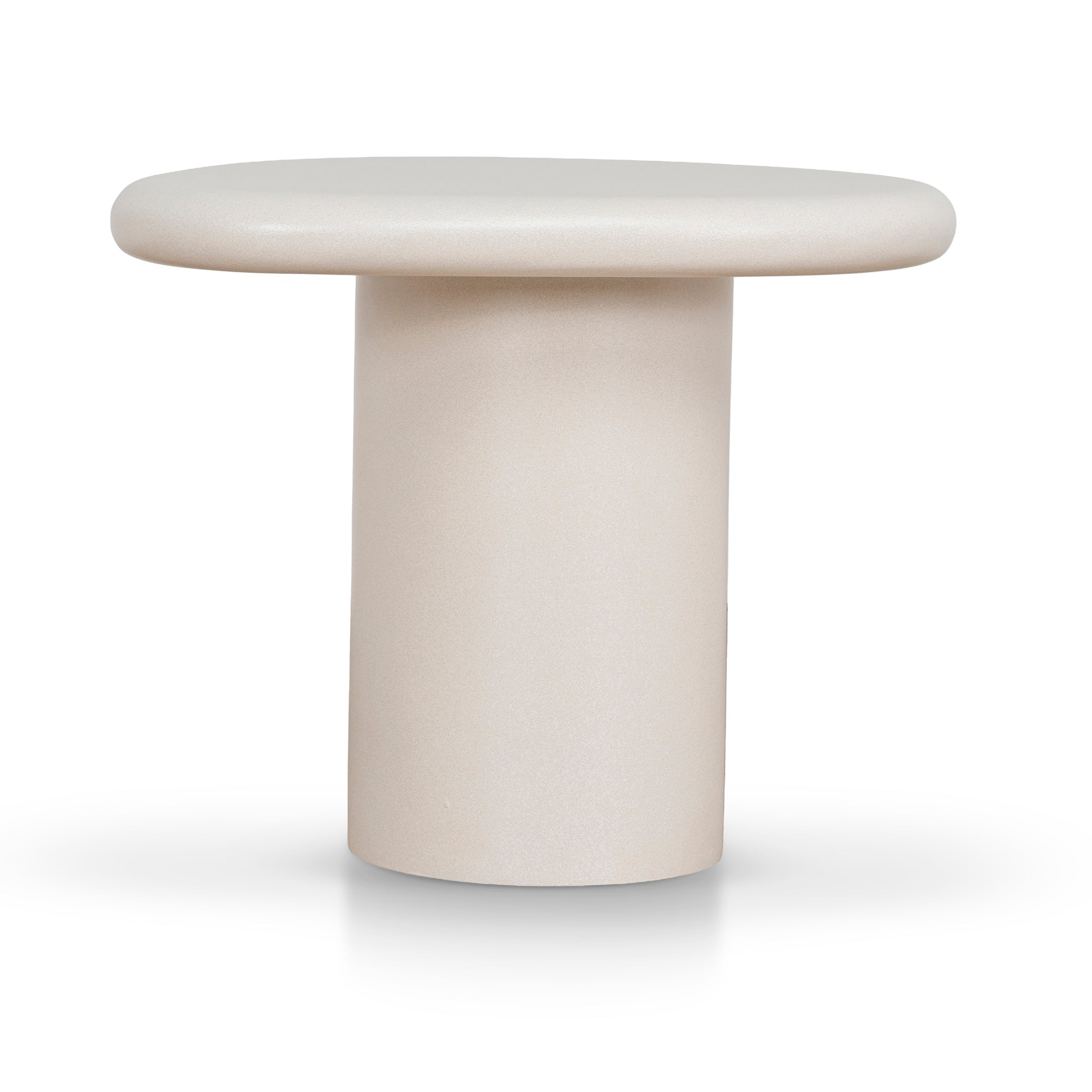 Avenza 60cm Side Table - Ivory Beige Side Table NY-Core