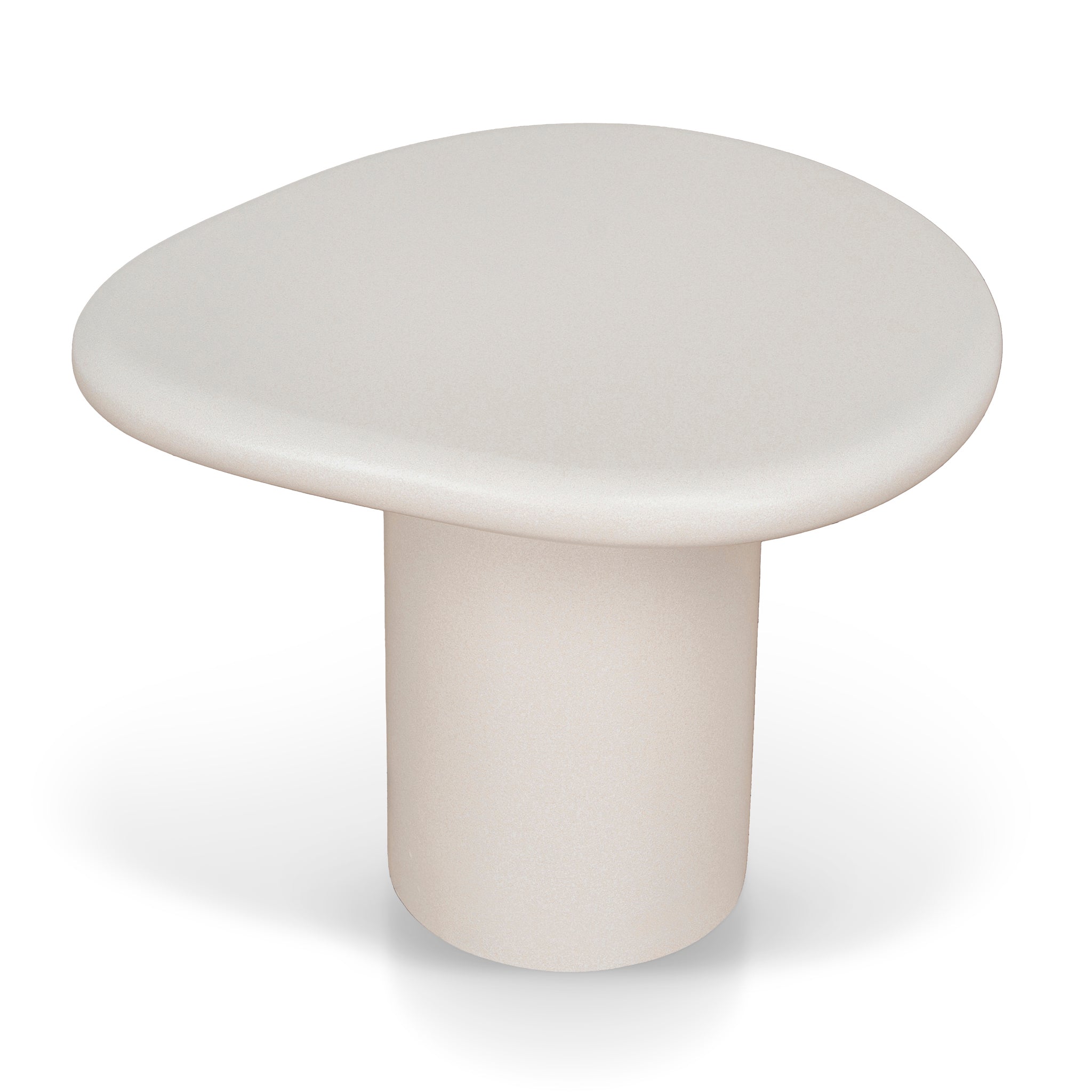 Avenza 60cm Side Table - Ivory Beige Side Table NY-Core