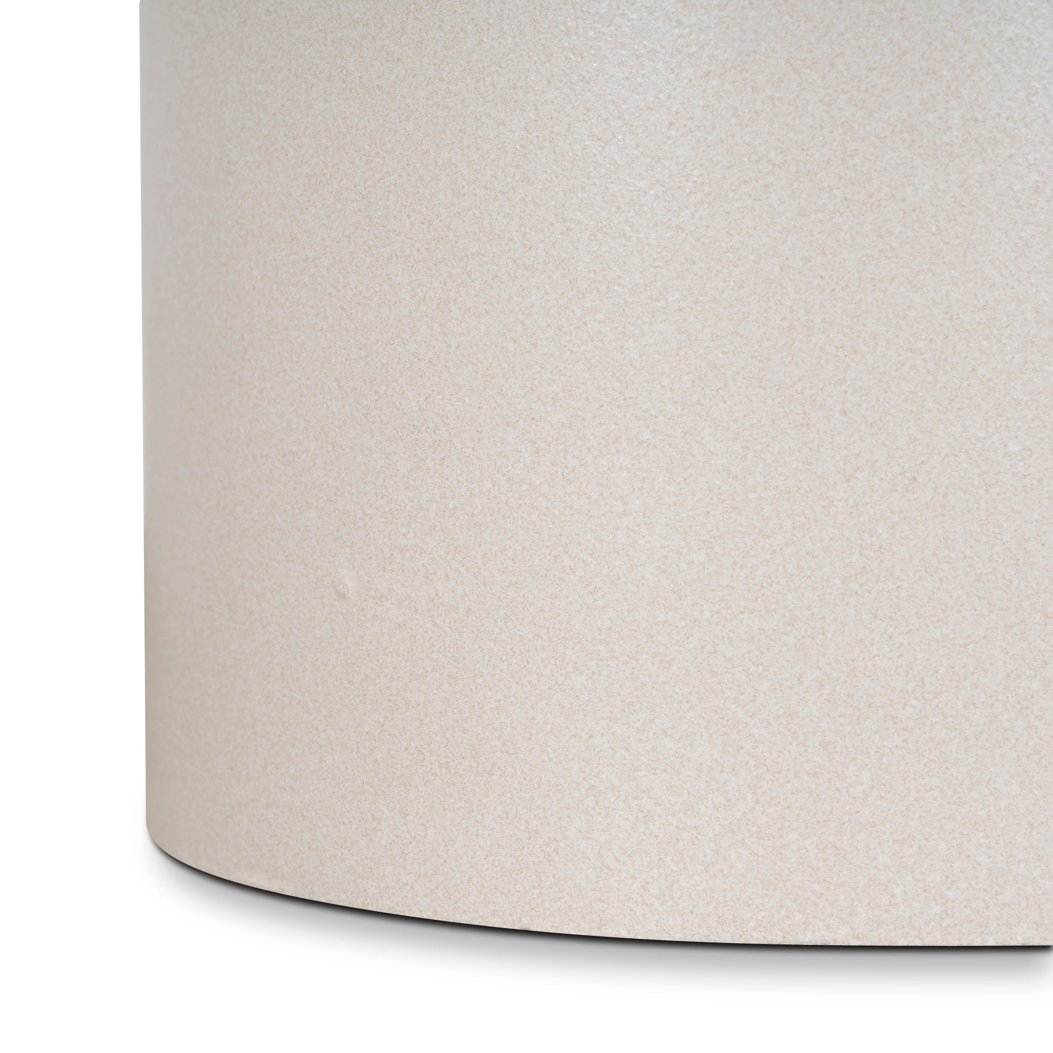 Avenza 60cm Side Table - Ivory Beige Side Table NY-Core