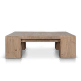 Mirka 1.1m Elm Square Coffee Table - Natural Coffee Table Nasa-Core