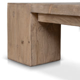 Mirka 1.1m Elm Square Coffee Table - Natural Coffee Table Nasa-Core