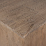 Mirka 1.1m Elm Square Coffee Table - Natural Coffee Table Nasa-Core