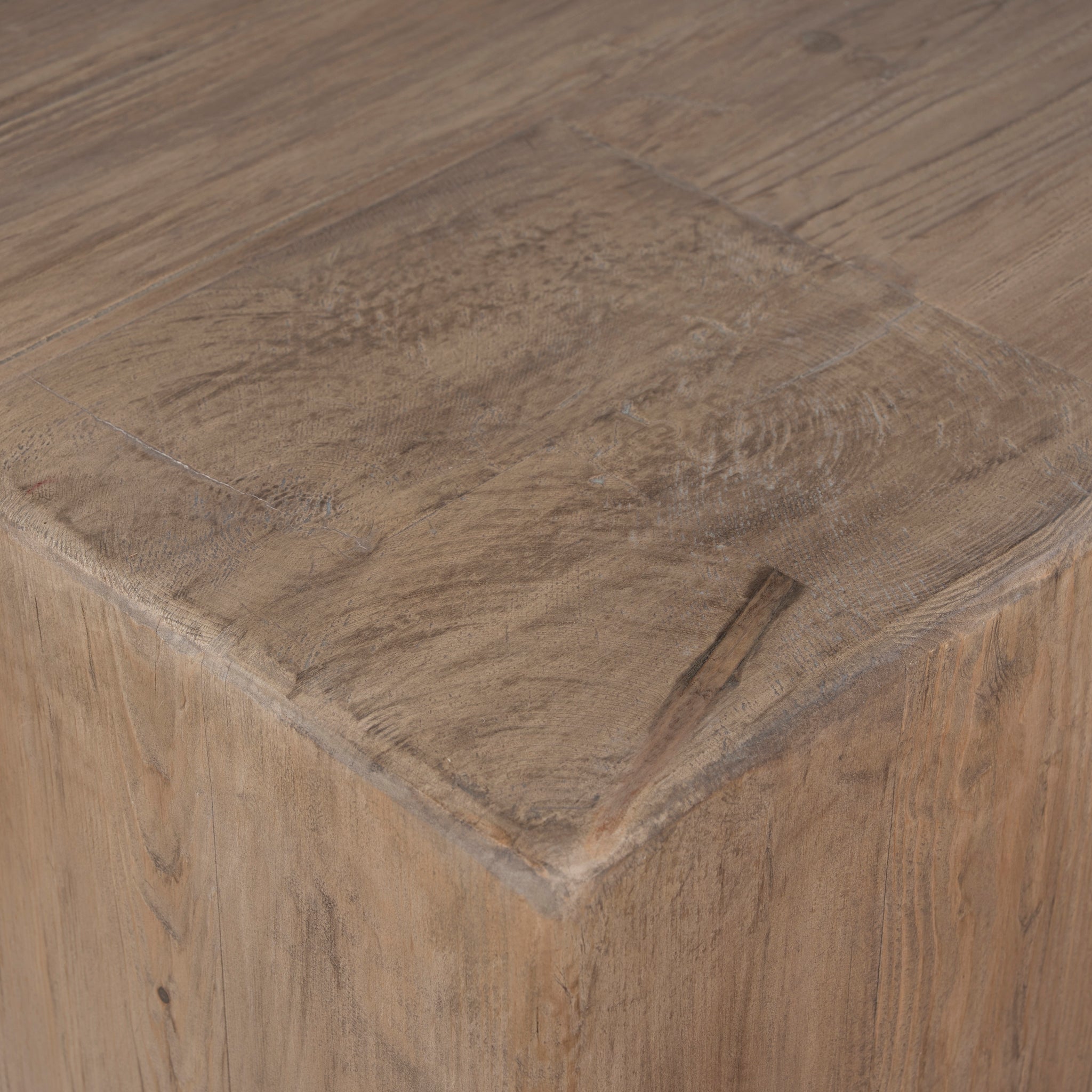 Mirka 1.1m Elm Square Coffee Table - Natural Coffee Table Nasa-Core