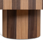 Artea 1m Round Coffee Table - Two Tone Natural Coffee Table Century-Core