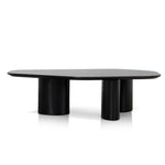 Baroux 1.09m Freeform Coffee Table - Full Black Coffee Table Cino-Core