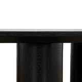Baroux 1.09m Freeform Coffee Table - Full Black Coffee Table Cino-Core