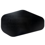 Baroux 1.09m Freeform Coffee Table - Full Black Coffee Table Cino-Core