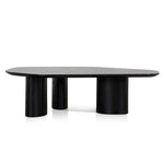 Baroux 1.09m Freeform Coffee Table - Full Black Coffee Table Cino-Core