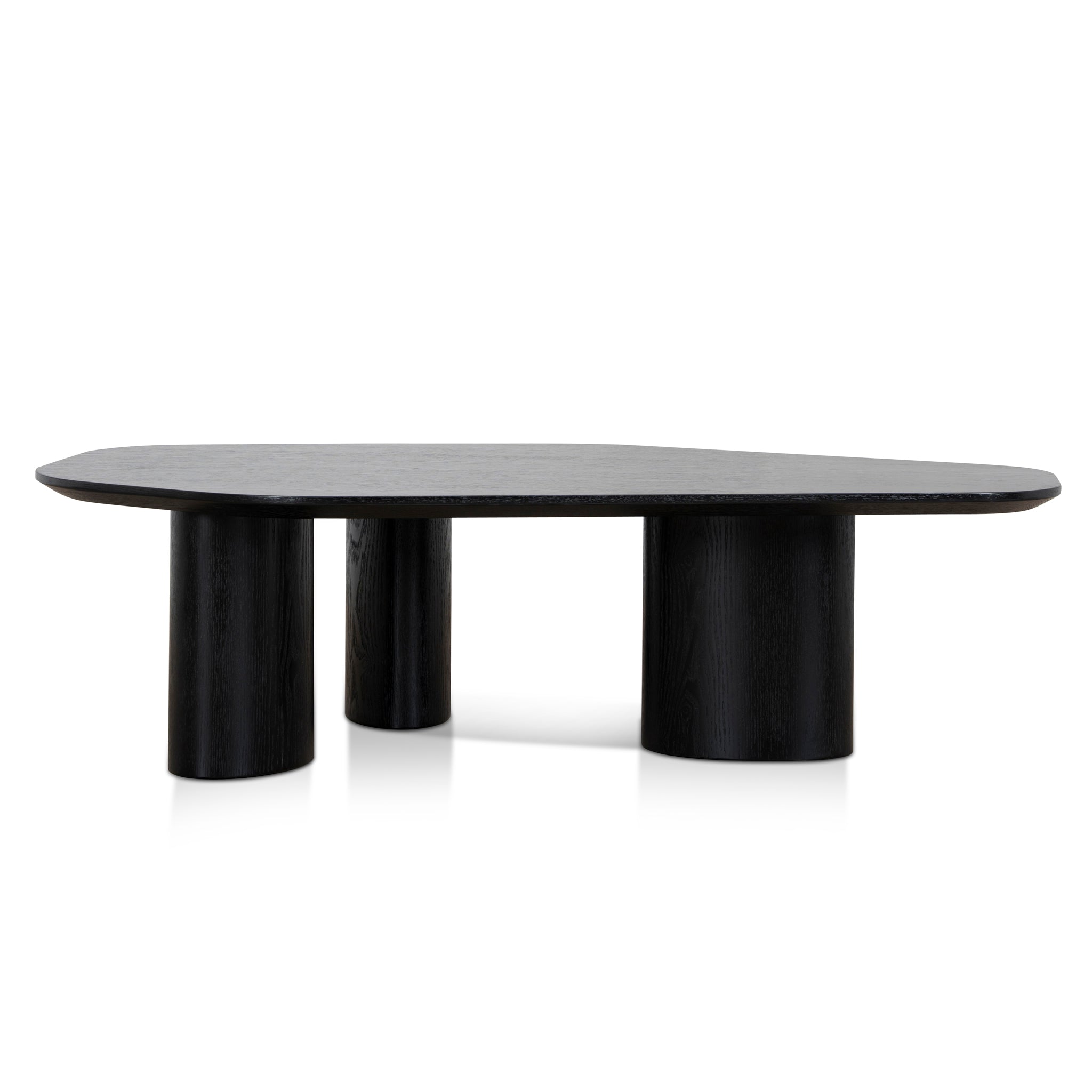 Baroux 1.09m Freeform Coffee Table - Full Black Coffee Table Cino-Core