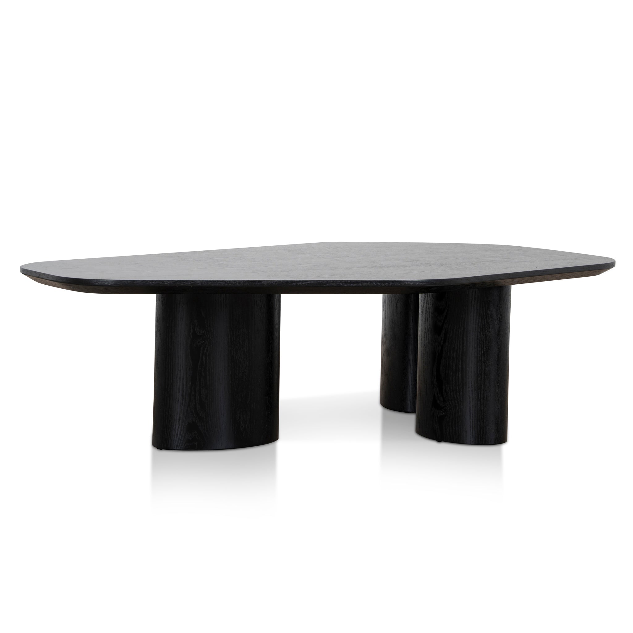Baroux 1.09m Freeform Coffee Table - Full Black Coffee Table Cino-Core