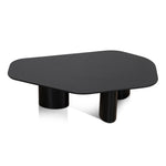 Baroux 1.09m Freeform Coffee Table - Full Black Coffee Table Cino-Core