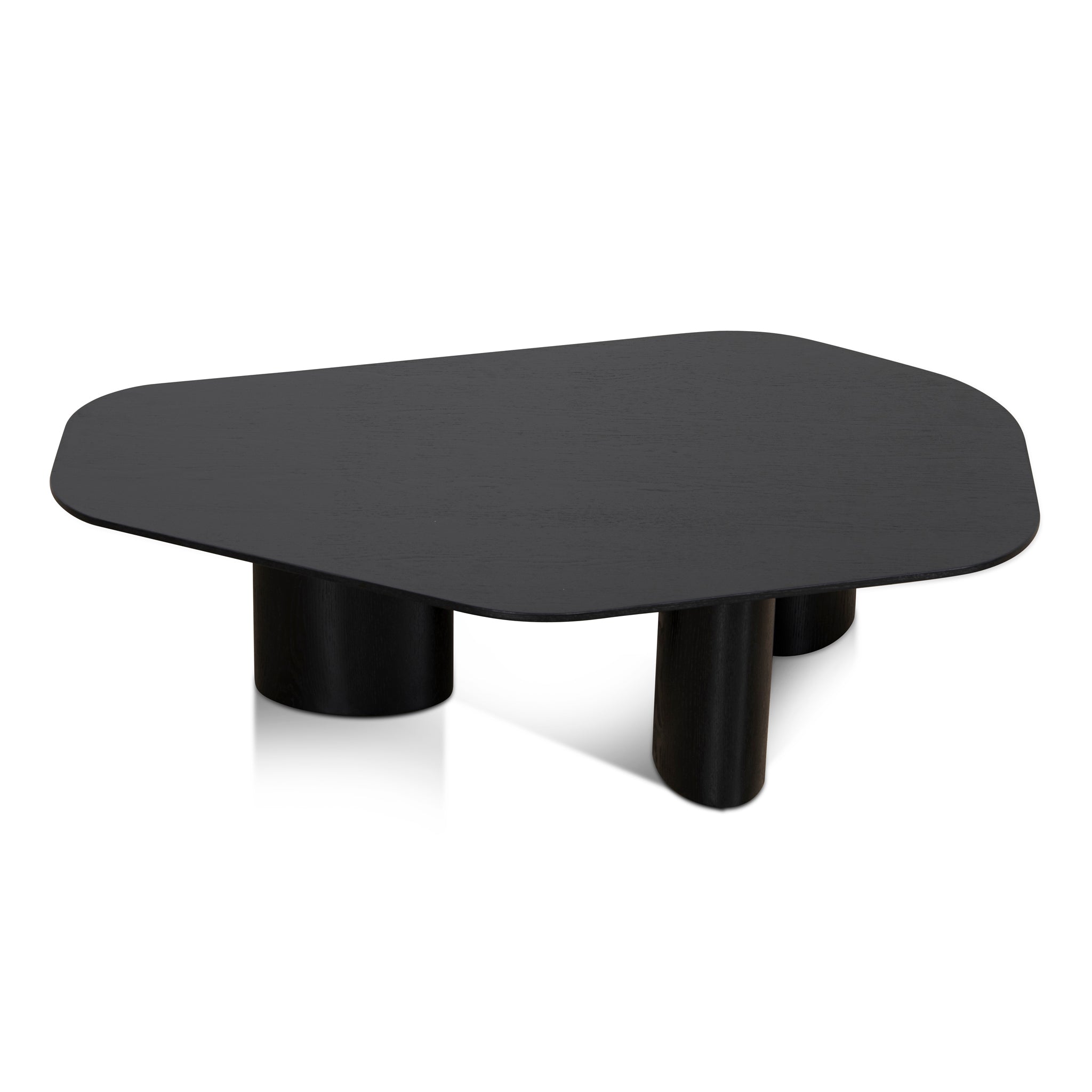 Baroux 1.09m Freeform Coffee Table - Full Black Coffee Table Cino-Core