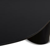 Baroux 1.09m Freeform Coffee Table - Full Black Coffee Table Cino-Core
