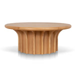 Ex Display - Nereus 90cm Round Coffee Table - Natural Coffee Table Nicki-Core