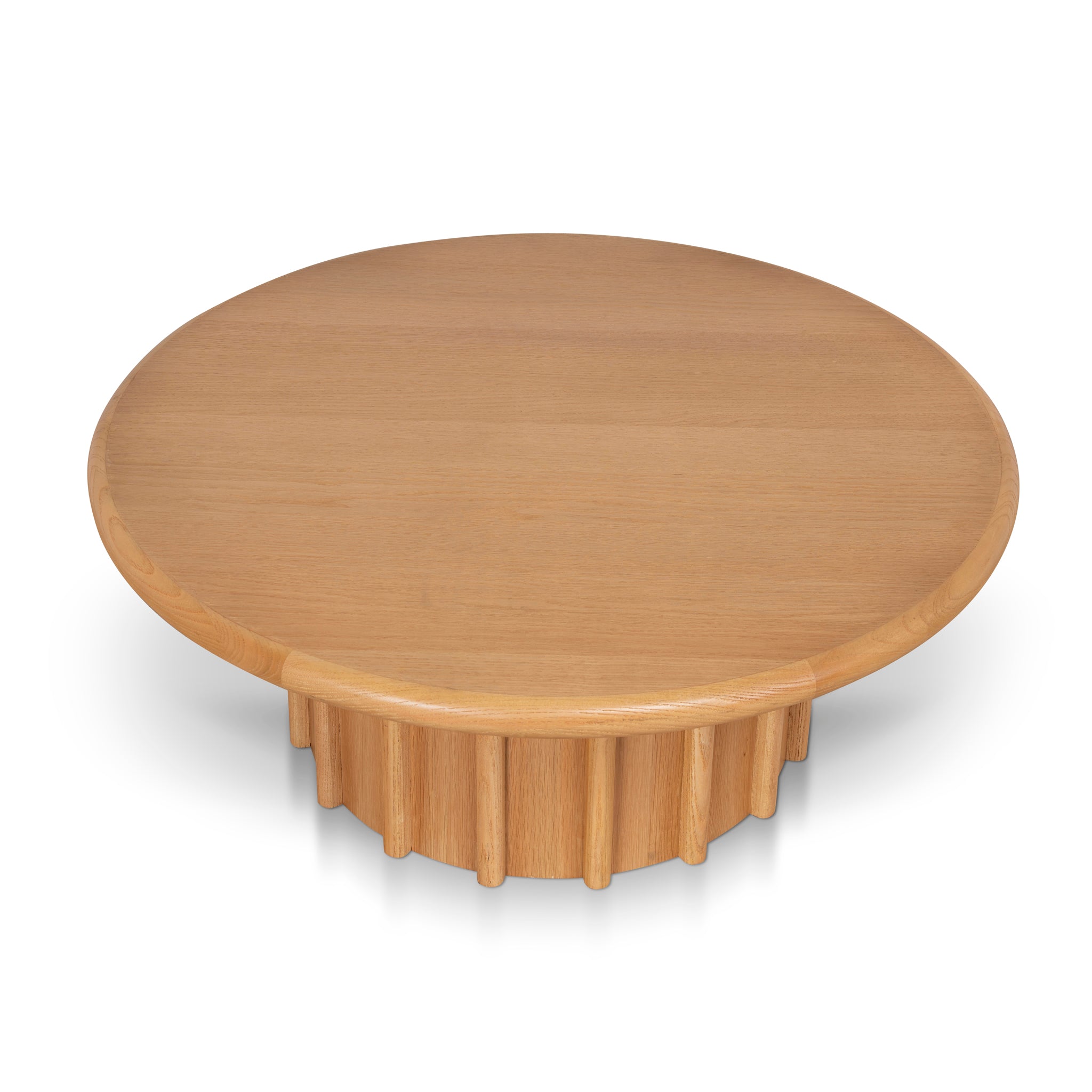 Nereus 90cm Round Coffee Table - Natural Coffee Table Nicki-Core