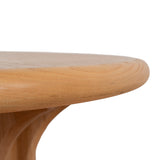 Nereus 90cm Round Coffee Table - Natural Coffee Table Nicki-Core