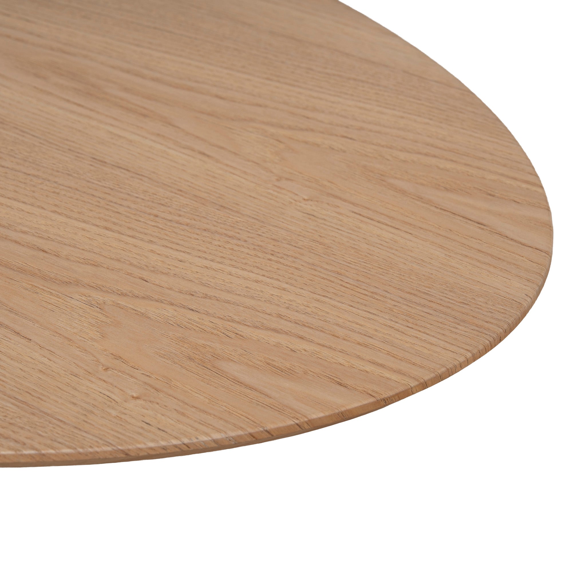 Linda 117.5cm Natural Ash Coffee Table - Black Legs Coffee Table Swady-Core