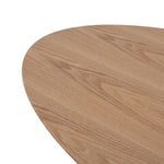 Linda 117.5cm Natural Ash Coffee Table - Black Legs Coffee Table Swady-Core