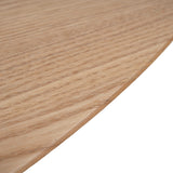 Linda 117.5cm Natural Ash Coffee Table - Black Legs Coffee Table Swady-Core