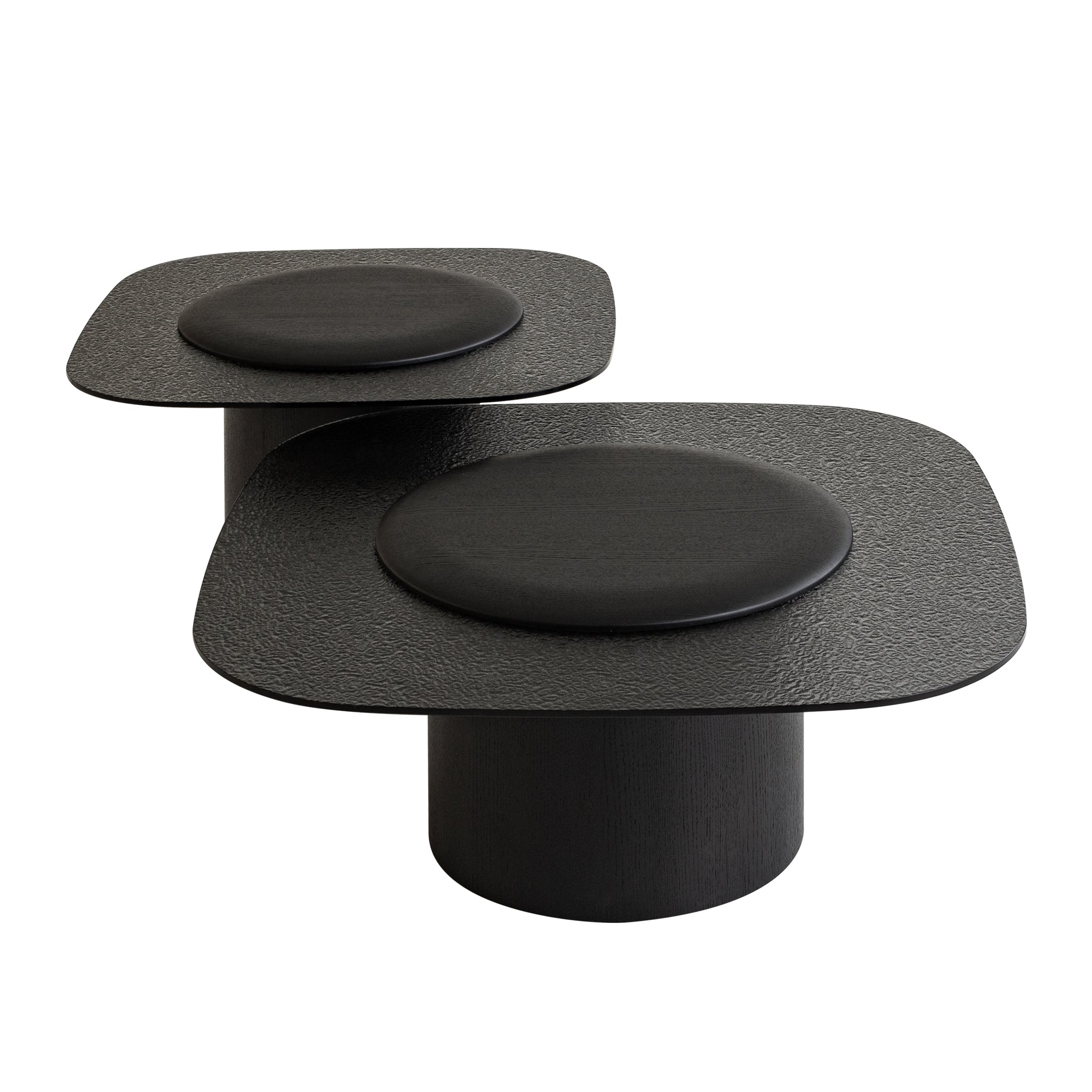 Travisse Nested Coffee Table - Black Coffee Table Iggy-Core