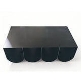 Vionta 1.1cm Coffee Table - Black Bo Craft-Core