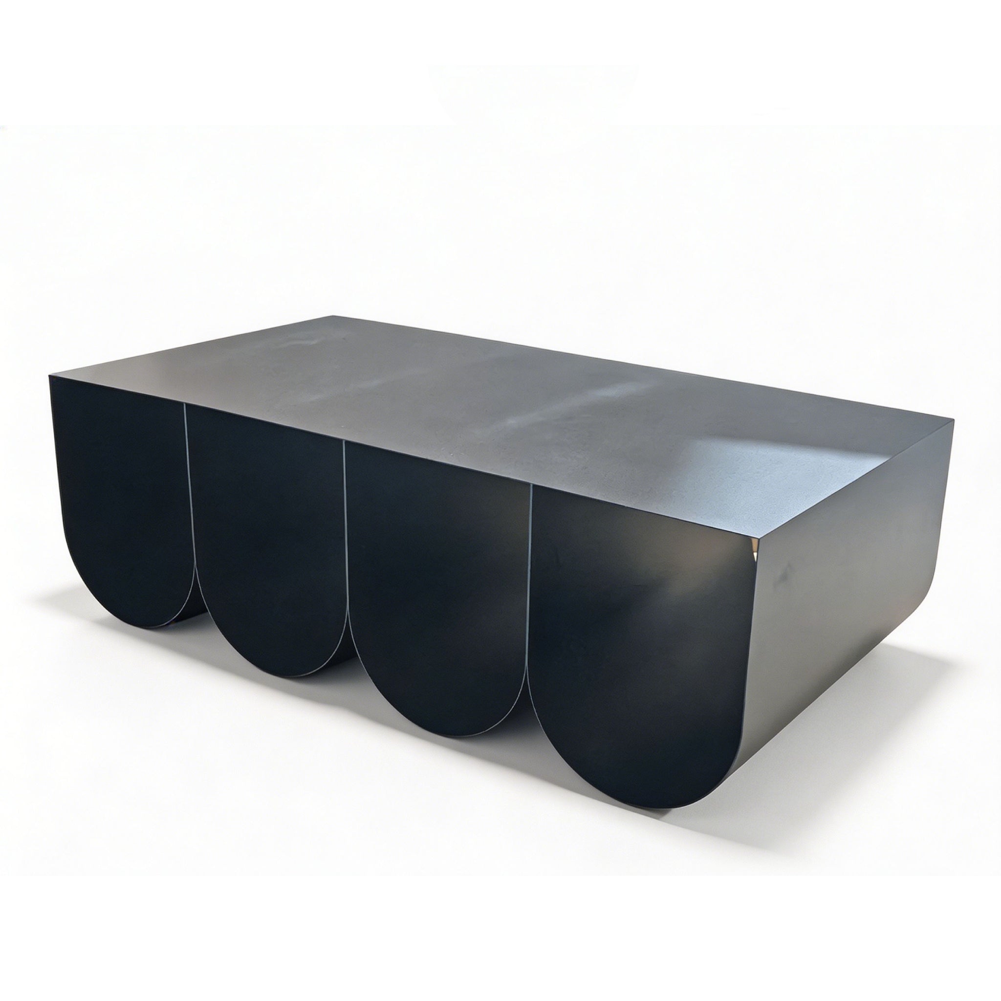 Vionta 1.1cm Coffee Table - Black Bo Craft-Core
