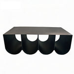 Vionta 1.1cm Coffee Table - Black Bo Craft-Core