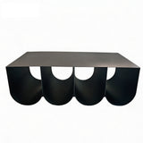 Vionta 1.1cm Coffee Table - Black Bo Craft-Core