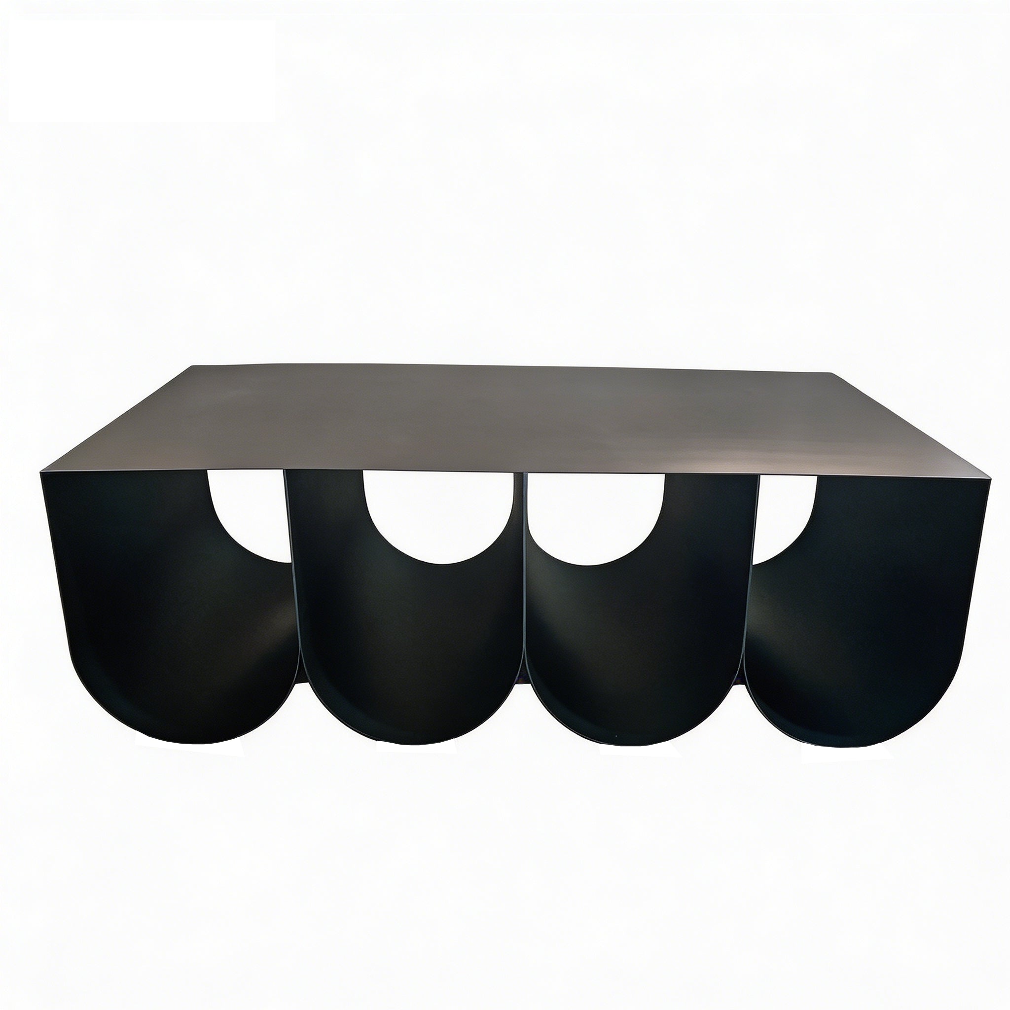 Vionta 1.1cm Coffee Table - Black Bo Craft-Core
