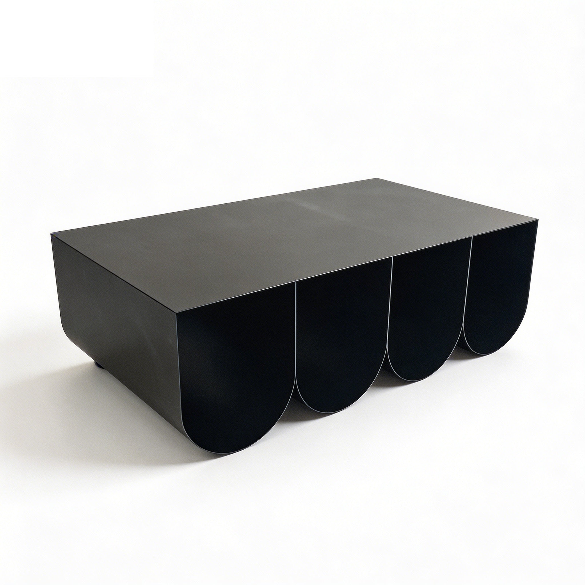 Vionta 1.1cm Coffee Table - Black Bo Craft-Core