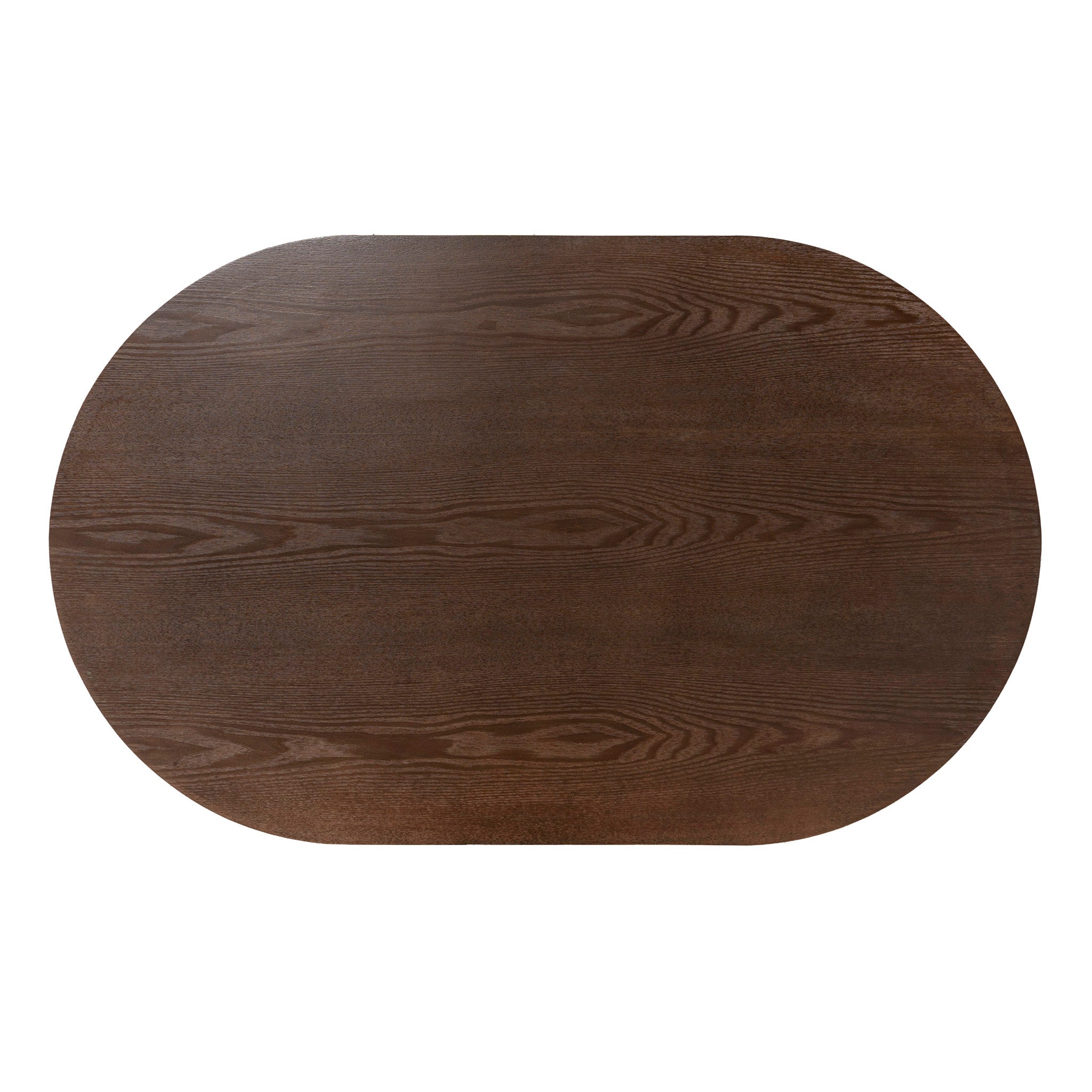 Monli 1.3m Elm Coffee Table - Walnut Coffee Table Nicki-Core