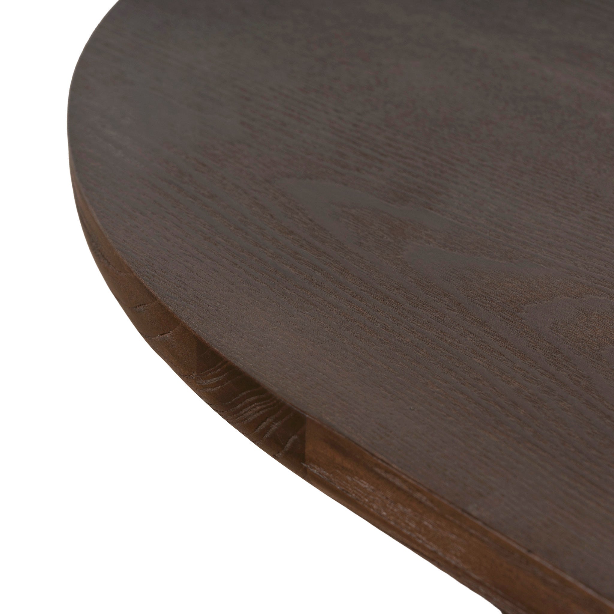 Monli 1.3m Elm Coffee Table - Walnut Coffee Table Nicki-Core