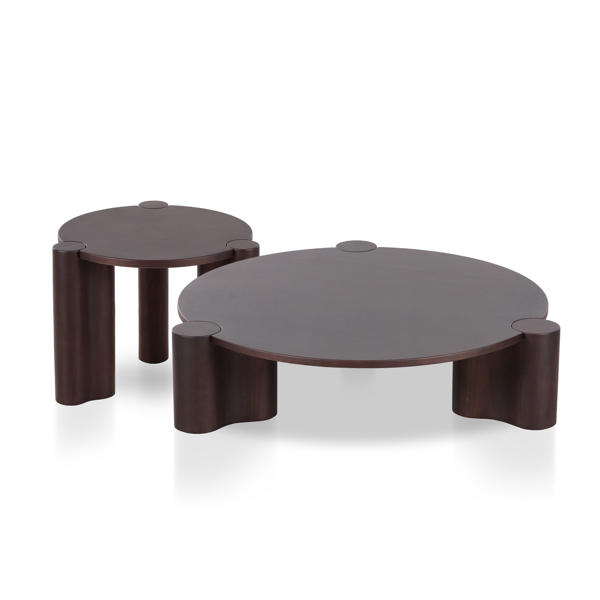Jonas Nested Coffee Table - Walnut Coffee Table Diro-Core