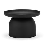 Orvano 60cm Round Coffee Table - Matte Black Coffee Table Eastern-Local