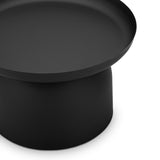 Orvano 60cm Round Coffee Table - Matte Black Coffee Table Eastern-Local