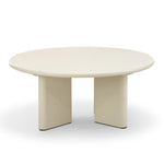 CF24135-EA Terren 80cm Round Coffee Table - Ecru Putty Coffee Table Eastern-Local