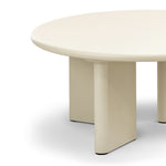 CF24135-EA Terren 80cm Round Coffee Table - Ecru Putty Coffee Table Eastern-Local