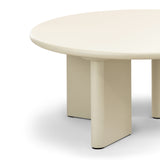 CF24135-EA Terren 80cm Round Coffee Table - Ecru Putty Coffee Table Eastern-Local