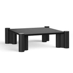 Daxen 100cm Square Concrete Coffee Table - Black Coffee Table Eastern-Local
