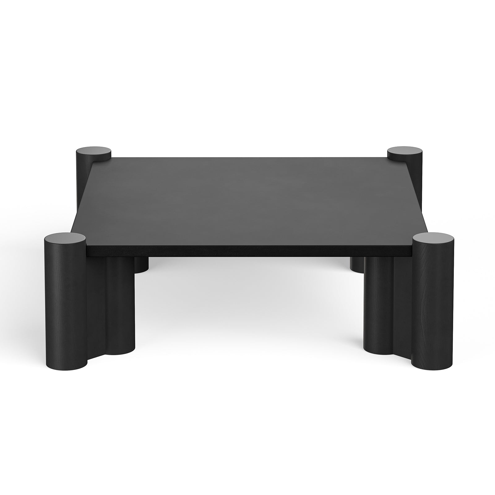 Daxen 100cm Square Concrete Coffee Table - Black Coffee Table Eastern-Local