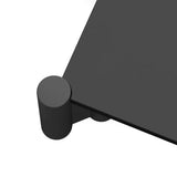 Daxen 100cm Square Concrete Coffee Table - Black Coffee Table Eastern-Local