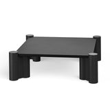 Daxen 100cm Square Concrete Coffee Table - Black Coffee Table Eastern-Local