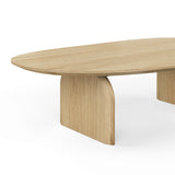 Fendro 1.3m Freeform Coffee Table - Natural